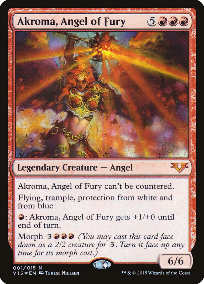 Akroma, Angel of Fury [From the Vault: Angels] | Anubis Games and Hobby
