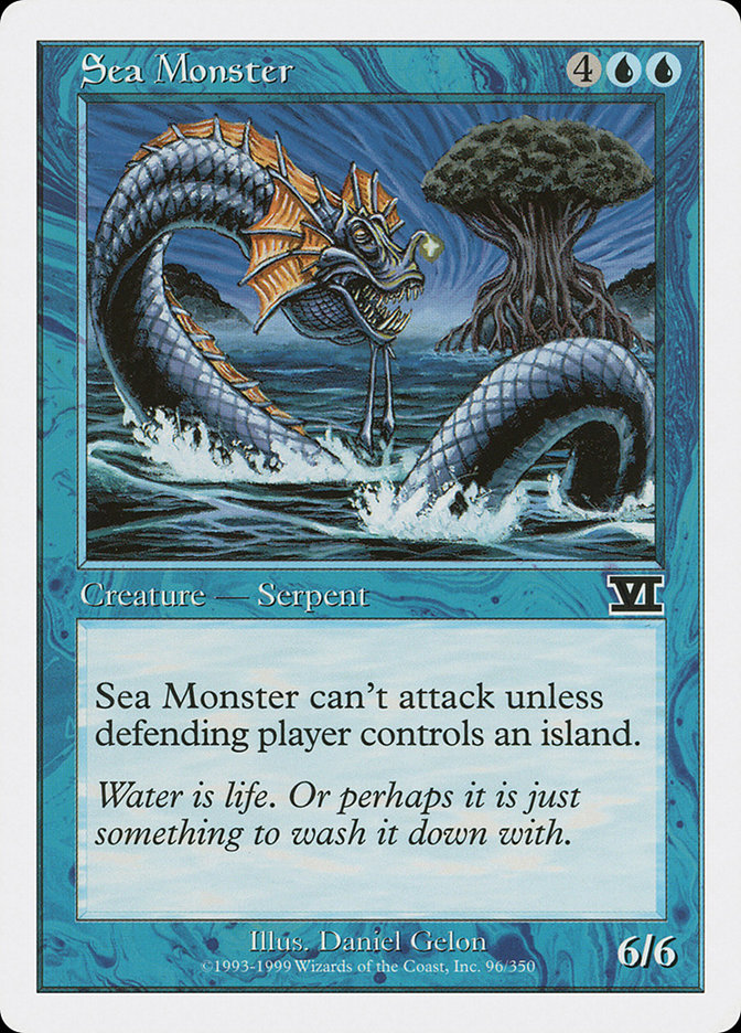 Sea Monster [Classic Sixth Edition] | Anubis Games and Hobby