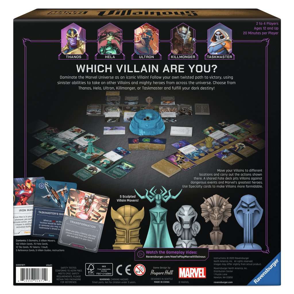 Marvel Villainous: Infinite Power | Anubis Games and Hobby