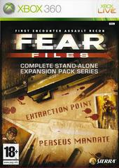 F.E.A.R. Files - PAL Xbox 360 | Anubis Games and Hobby