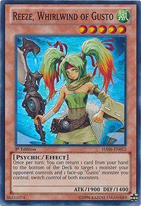 Reeze, Whirlwind of Gusto [Hidden Arsenal 6: Omega Xyz] [HA06-EN012] | Anubis Games and Hobby