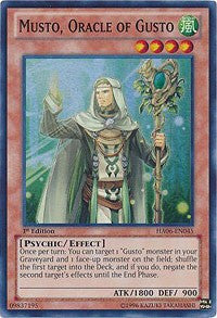 Musto, Oracle of Gusto [Hidden Arsenal 6: Omega Xyz] [HA06-EN045] | Anubis Games and Hobby