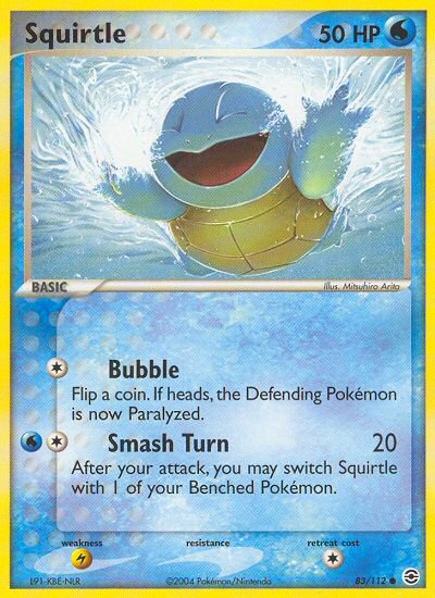 Squirtle (83/112) [EX: FireRed & LeafGreen] | Anubis Games and Hobby