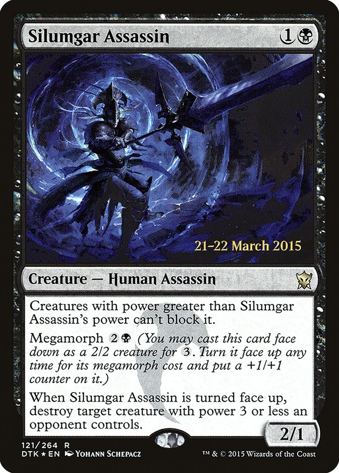 Silumgar Assassin [Dragons of Tarkir Prerelease Promos] | Anubis Games and Hobby