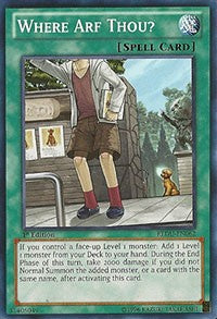 Where Arf Thou? [Return of the Duelist] [REDU-EN062] | Anubis Games and Hobby