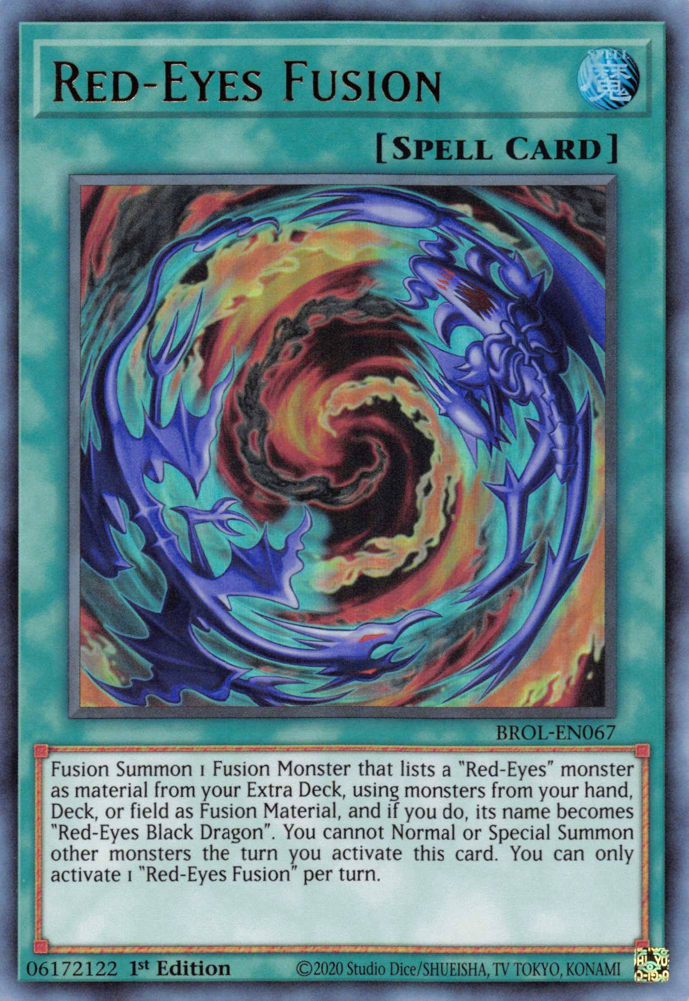 Red-Eyes Fusion [BROL-EN067] Ultra Rare | Anubis Games and Hobby