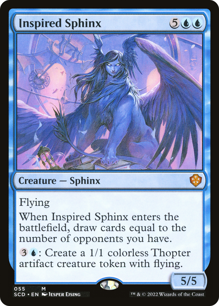 Inspired Sphinx [Starter Commander Decks] | Anubis Games and Hobby