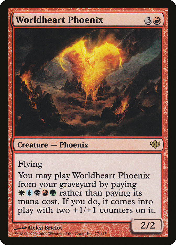 Worldheart Phoenix [Conflux] | Anubis Games and Hobby