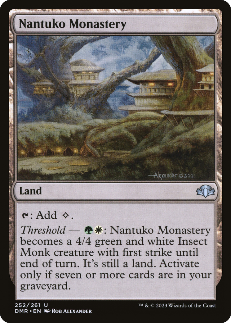Nantuko Monastery [Dominaria Remastered] | Anubis Games and Hobby