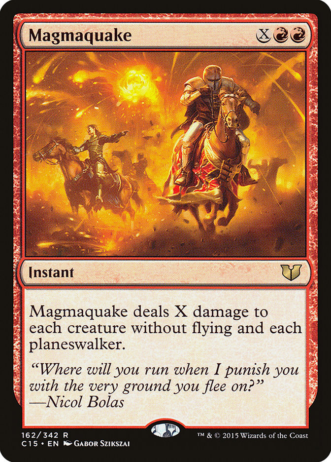 Magmaquake [Commander 2015] | Anubis Games and Hobby