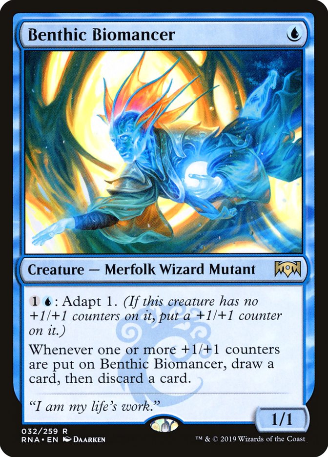 Benthic Biomancer [Ravnica Allegiance] | Anubis Games and Hobby