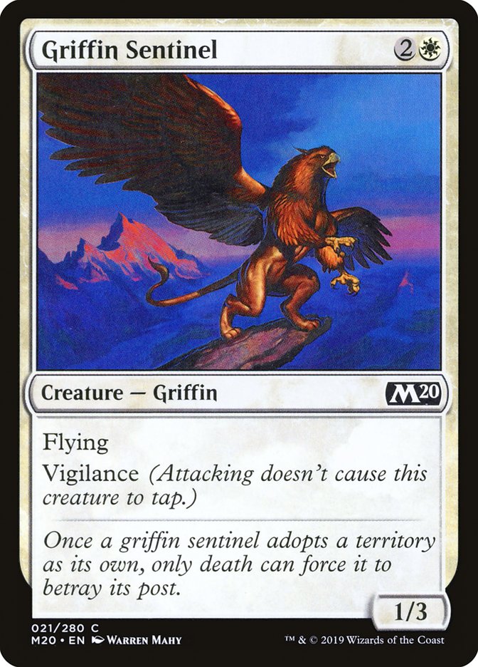 Griffin Sentinel [Core Set 2020] | Anubis Games and Hobby