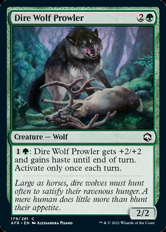 Dire Wolf Prowler [Dungeons & Dragons: Adventures in the Forgotten Realms] | Anubis Games and Hobby