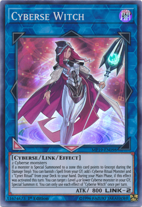 Cyberse Witch [MP19-EN098] Super Rare | Anubis Games and Hobby