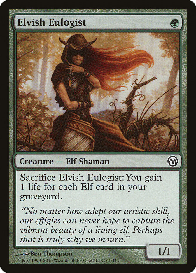 Elvish Eulogist [Duels of the Planeswalkers] | Anubis Games and Hobby