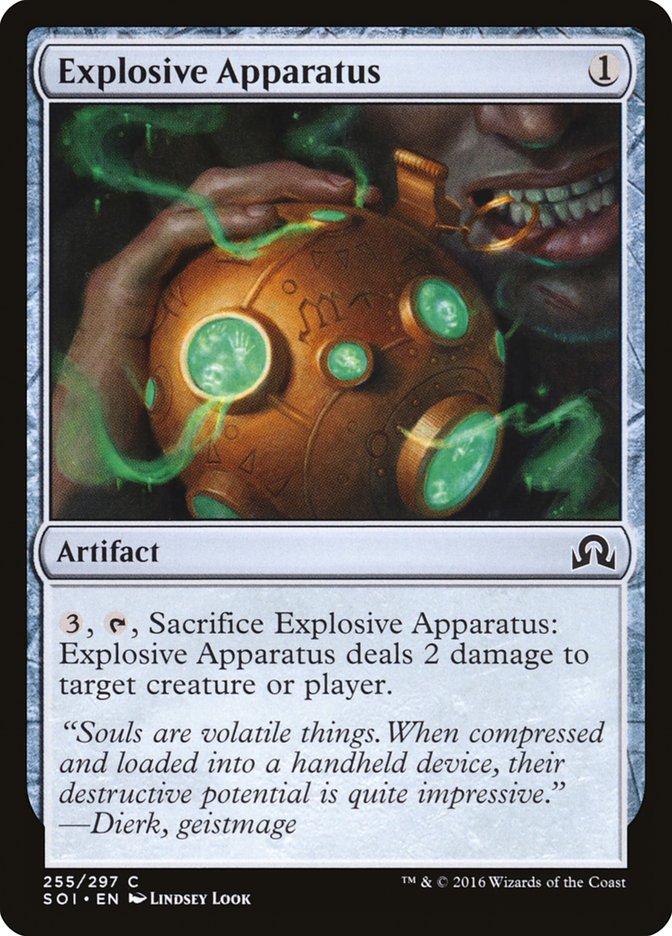 Explosive Apparatus [Shadows over Innistrad] | Anubis Games and Hobby