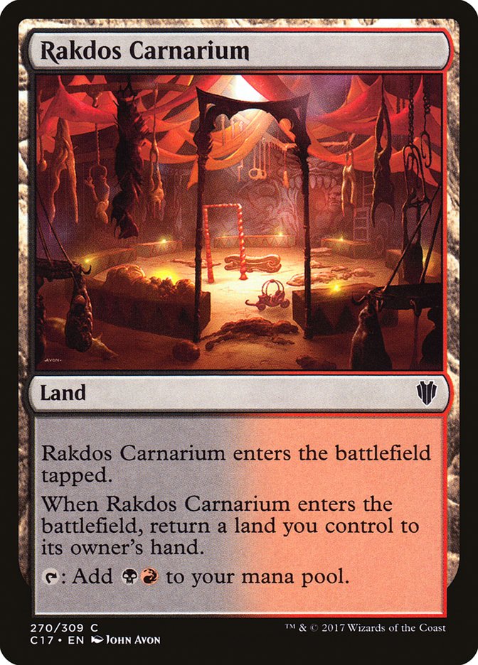 Rakdos Carnarium [Commander 2017] | Anubis Games and Hobby