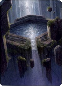 Morphic Pool Art Card [Zendikar Rising Art Series] | Anubis Games and Hobby