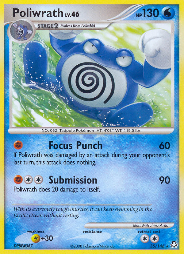 Poliwrath (35/146) [Diamond & Pearl: Legends Awakened] | Anubis Games and Hobby