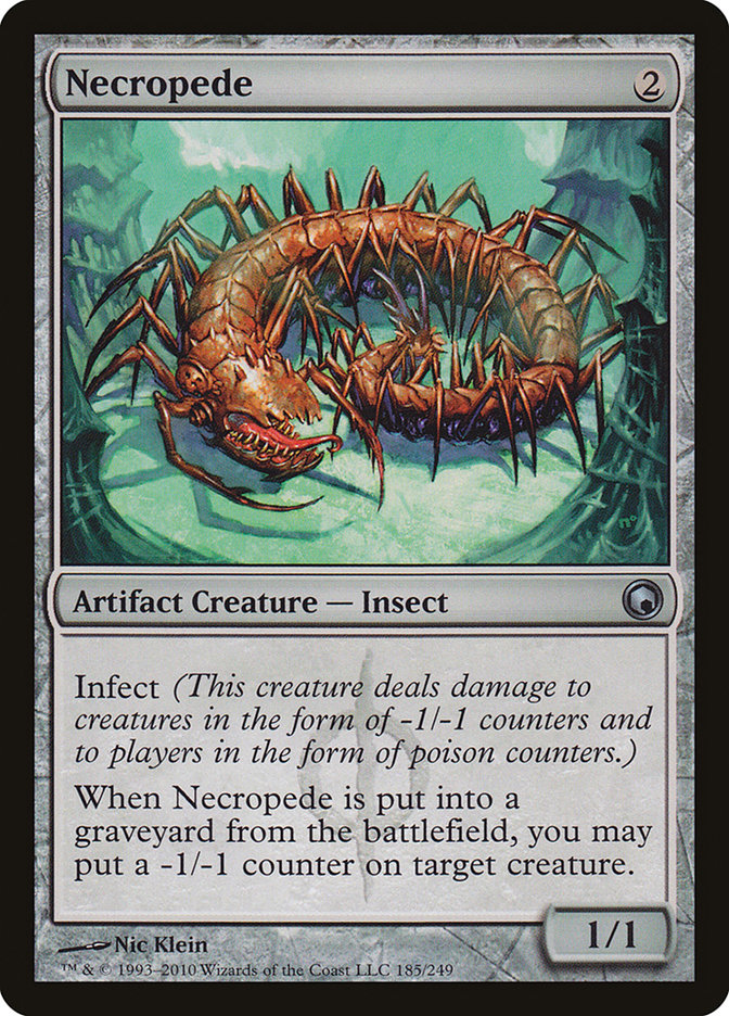 Necropede [Scars of Mirrodin] | Anubis Games and Hobby