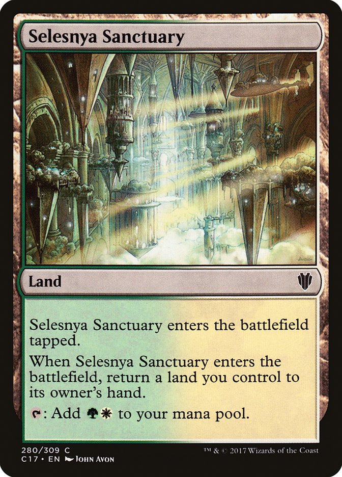 Selesnya Sanctuary [Commander 2017] | Anubis Games and Hobby