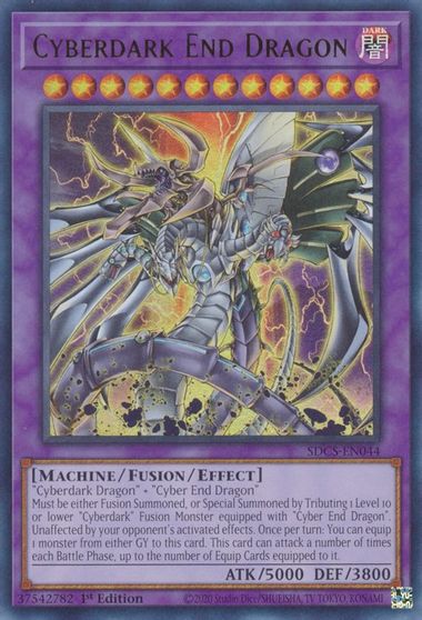 Cyberdark End Dragon [SDCS-EN044] Ultra Rare | Anubis Games and Hobby