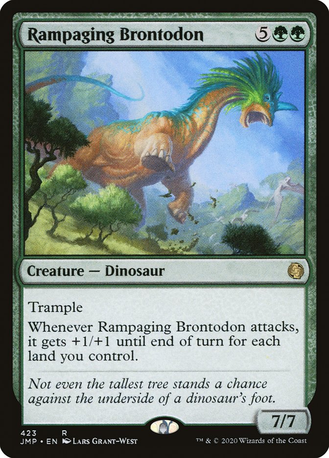 Rampaging Brontodon [Jumpstart] | Anubis Games and Hobby