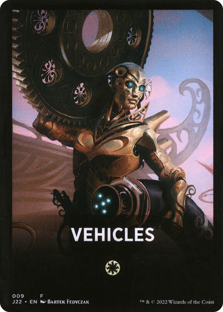 Vehicles Theme Card [Jumpstart 2022 Front Cards] | Anubis Games and Hobby