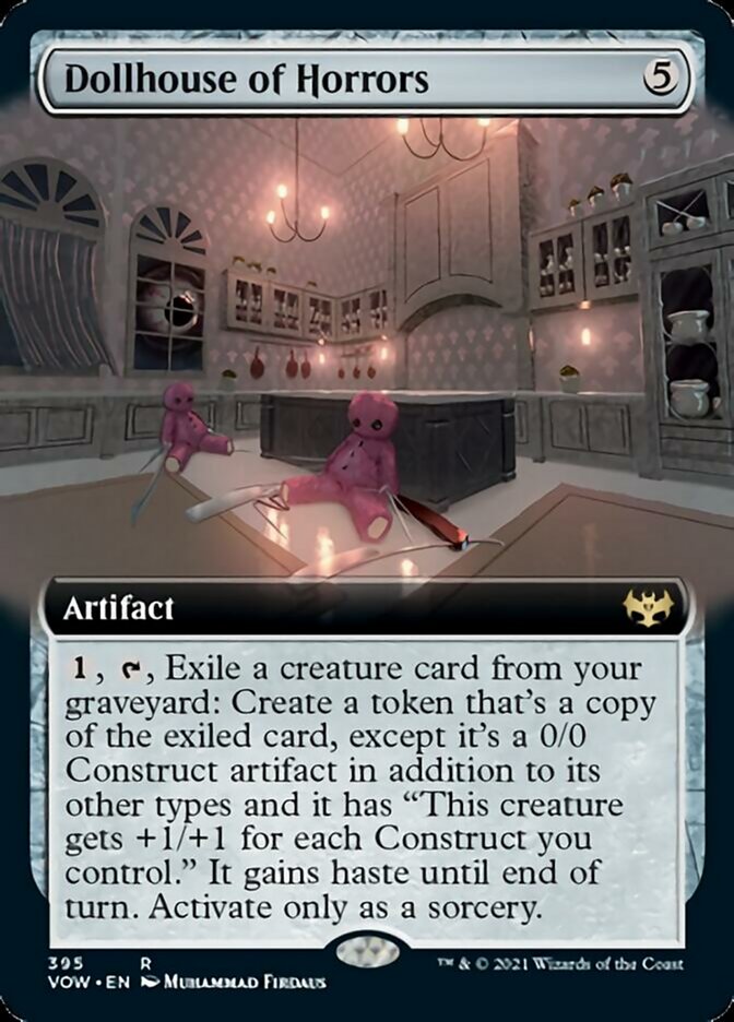 Dollhouse of Horrors (Extended Art) [Innistrad: Crimson Vow] | Anubis Games and Hobby