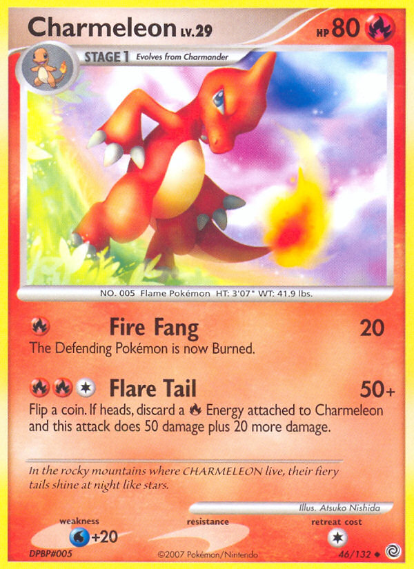 Charmeleon (46/132) [Diamond & Pearl: Secret Wonders] | Anubis Games and Hobby