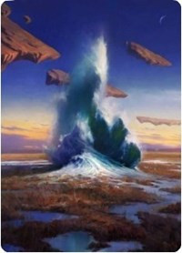 Flooded Strand Art Card [Zendikar Rising Art Series] | Anubis Games and Hobby