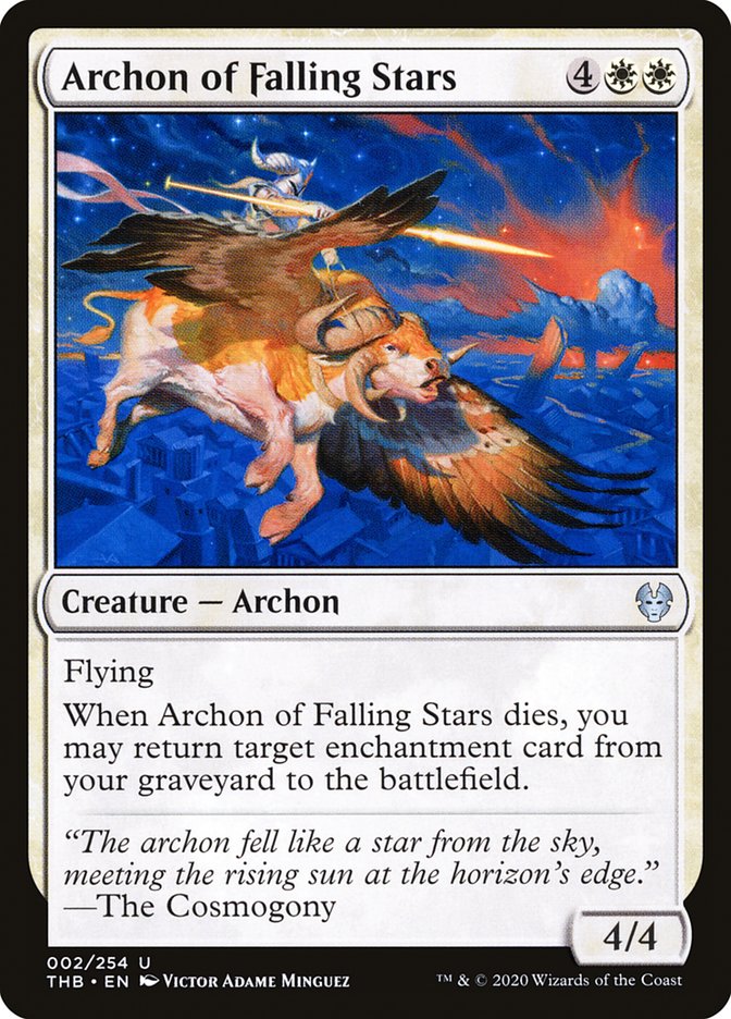 Archon of Falling Stars [Theros Beyond Death] | Anubis Games and Hobby