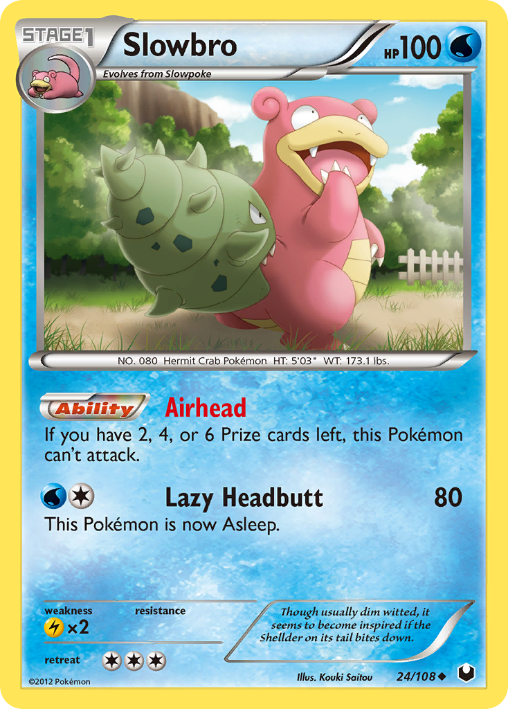 Slowbro (24/108) [Black & White: Dark Explorers] | Anubis Games and Hobby