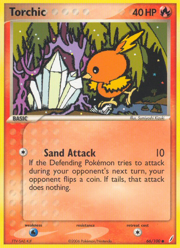 Torchic (66/100) [EX: Crystal Guardians] | Anubis Games and Hobby