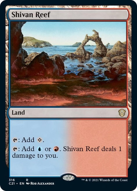 Shivan Reef [Commander 2021] | Anubis Games and Hobby