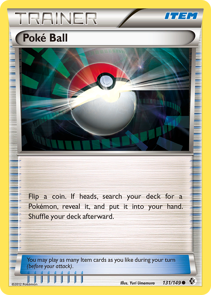 Poke Ball (131/149) [Black & White: Boundaries Crossed] | Anubis Games and Hobby