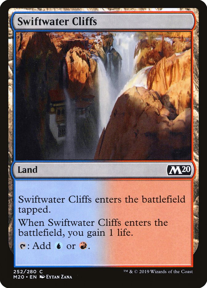 Swiftwater Cliffs [Core Set 2020] | Anubis Games and Hobby