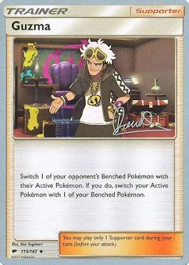 Guzma (115/147) (Infinite Force - Diego Cassiraga) [World Championships 2017] | Anubis Games and Hobby