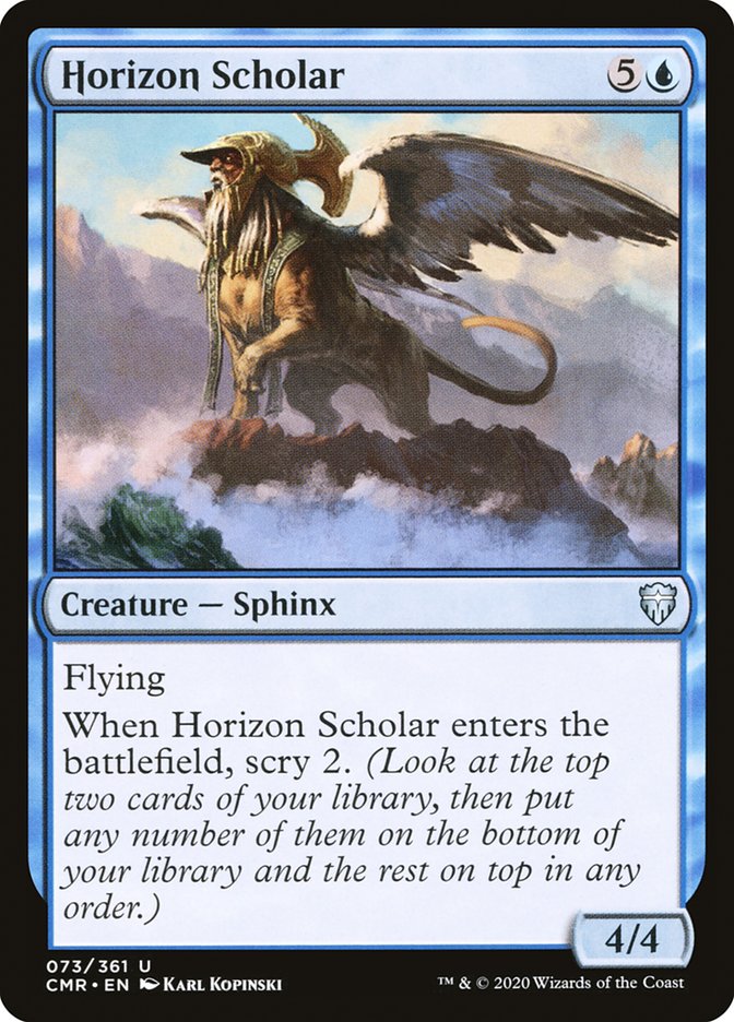 Horizon Scholar [Commander Legends] | Anubis Games and Hobby