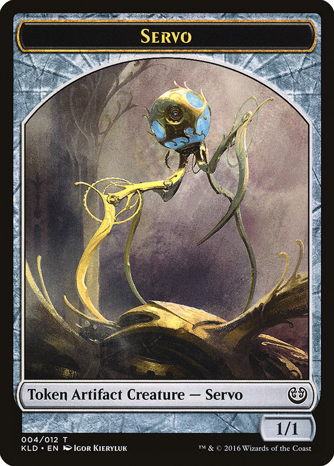 Servo Token (004/012) [Kaladesh Tokens] | Anubis Games and Hobby