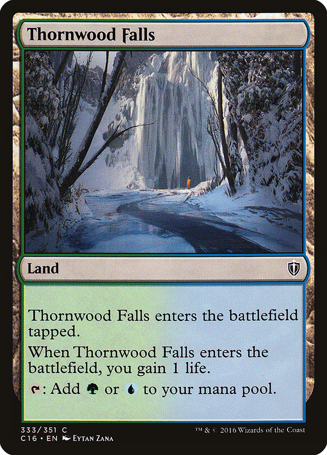 Thornwood Falls [Commander 2016] | Anubis Games and Hobby