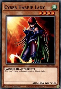 Cyber Harpie Lady [LDS2-EN067] Common | Anubis Games and Hobby