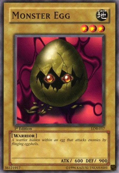 Monster Egg [LOB-017] Common | Anubis Games and Hobby