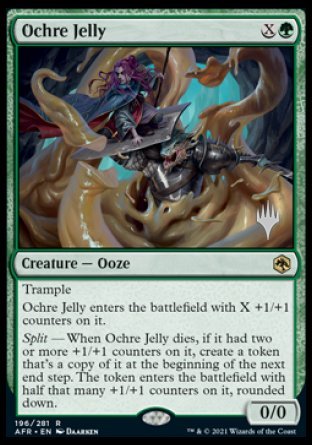 Ochre Jelly (Promo Pack) [Dungeons & Dragons: Adventures in the Forgotten Realms Promos] | Anubis Games and Hobby