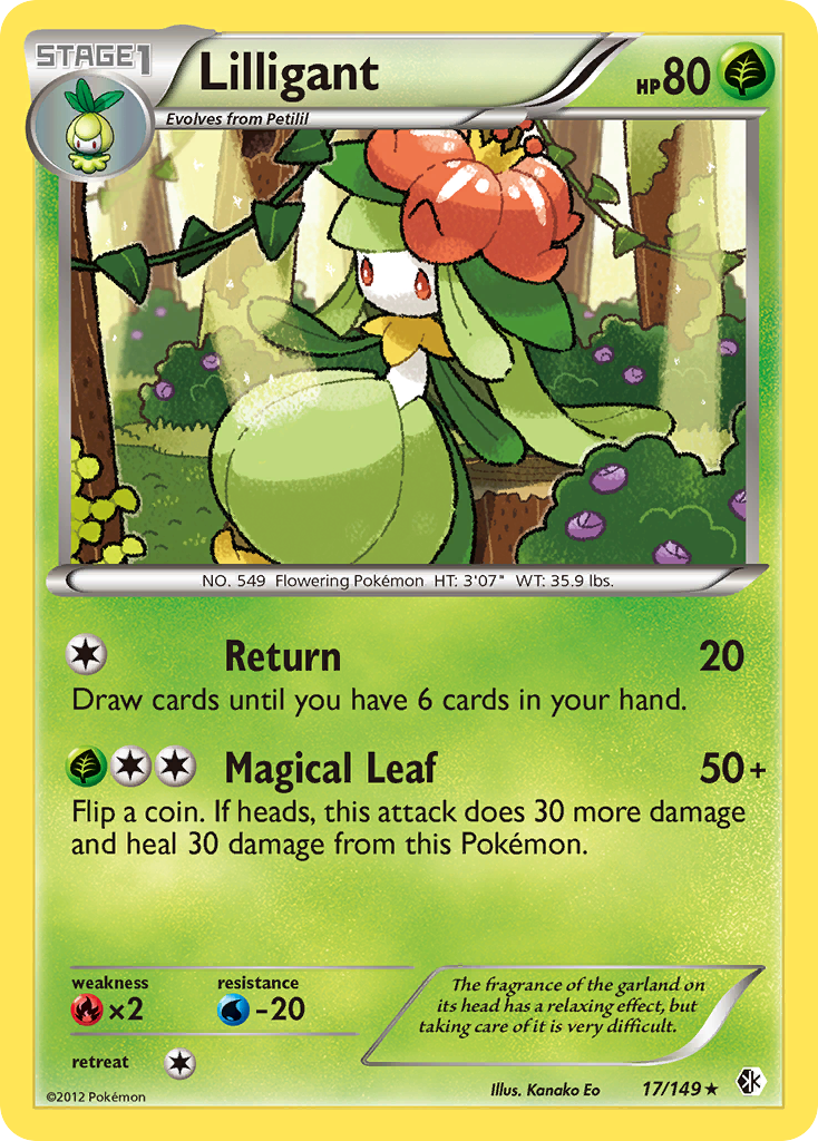 Lilligant (17/149) [Black & White: Boundaries Crossed] | Anubis Games and Hobby