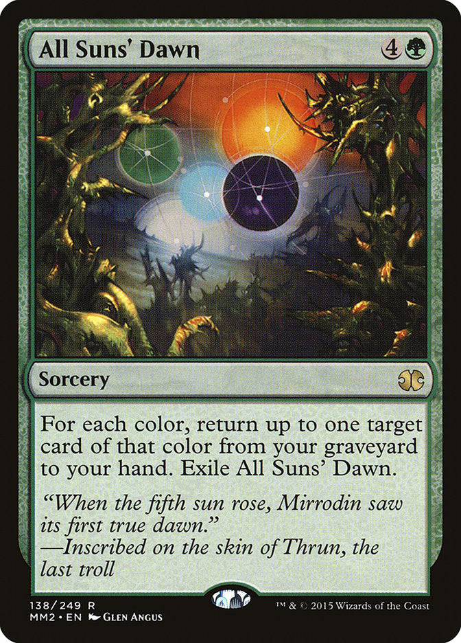 All Suns' Dawn [Modern Masters 2015] | Anubis Games and Hobby