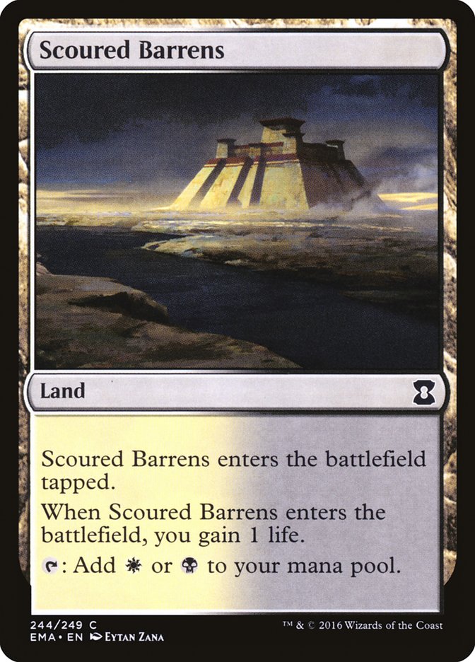 Scoured Barrens [Eternal Masters] | Anubis Games and Hobby