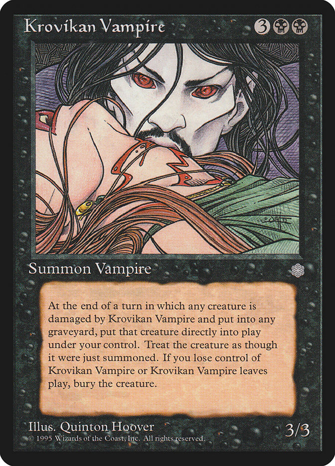 Krovikan Vampire [Ice Age] | Anubis Games and Hobby