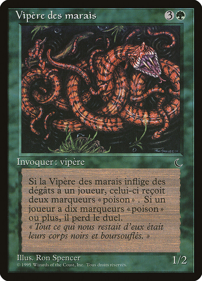 Marsh Viper (French) - "Vipere des marais" [Renaissance] | Anubis Games and Hobby