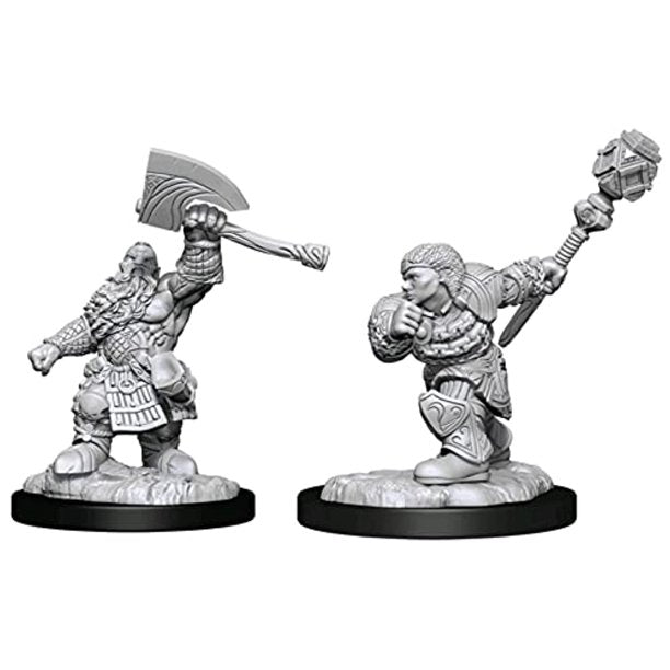 Dwarf Fighter & Dwarf Cleric | Anubis Games and Hobby